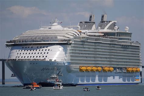 In Pics: World’s Largest Cruise Ship Sets Sail