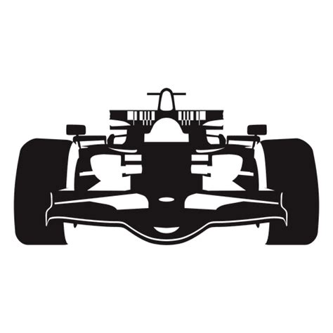 F1 Race Car Silhouette