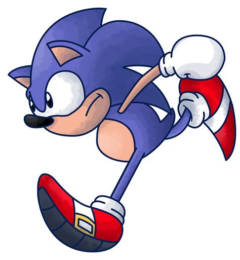 Classic Sonic by eKarasz on DeviantArt