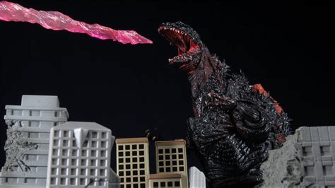 SH MonsterArts Shin Godzilla 2016 Bandai Tamashii Nation Action Figure Review - YouTube