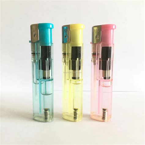 Refillable Electronic Gas Refill Rechargeable Lighter Fh-606r - Buy ...