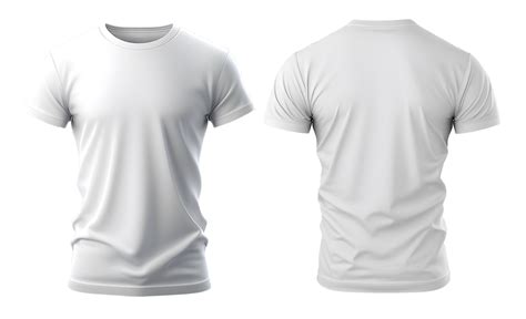 Premium Vector Front And Back White T Shirt Mockup Pe - vrogue.co