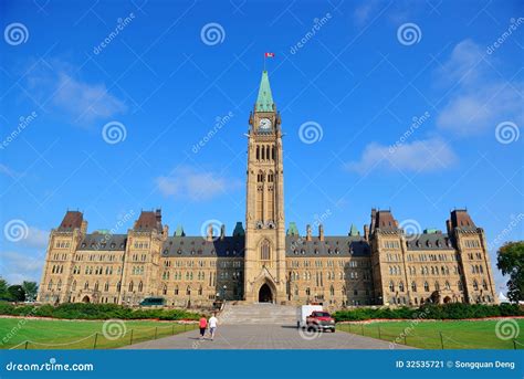 Ottawa Parliament Hill Building Editorial Photo - Image of architecture ...