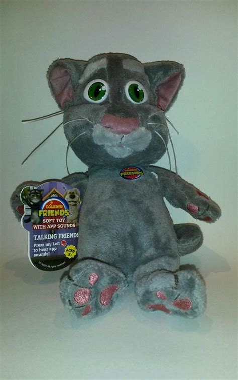 Talking Tom Plush Toy with Talking Friend App Sounds | #1778641672