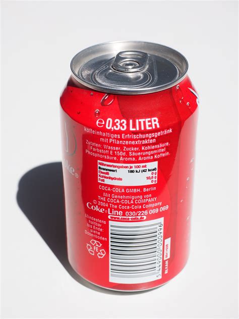 Free Images : red, drink, box, coca cola, brand, product, back, barcode, trademarks, tin can ...