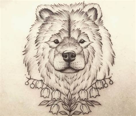 21 Gorgeous Chow Chow Tattoo Ideas That You Will Like | The Dogman | Dog tattoos, Chow chow, Dog ...