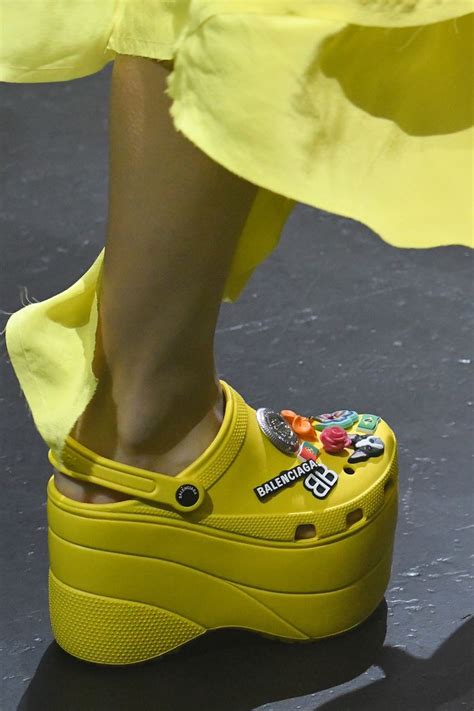 Balenciaga Introduces Platform Crocs for Spring