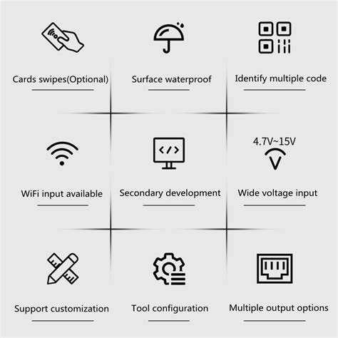 Embedded QR Code Scanner for Turnstile Gate - MairsTurnstile-Online.com