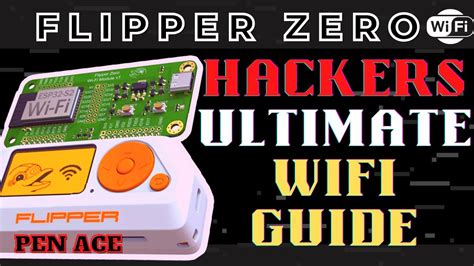 Flipper Zero: The Ultimate WI-FI Guide | Marauder ESP32 - YouTube