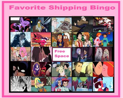 Favorite Shipping Bingo Meme by notacukoofangirl121 on DeviantArt