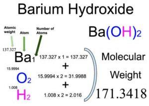 Barium Hydroxide Formula: Structure, Properties, Molar Mass