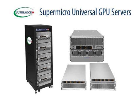 Supermicro Announces 8U ‘Universal GPU’ Server for NVIDIA H100's - High ...