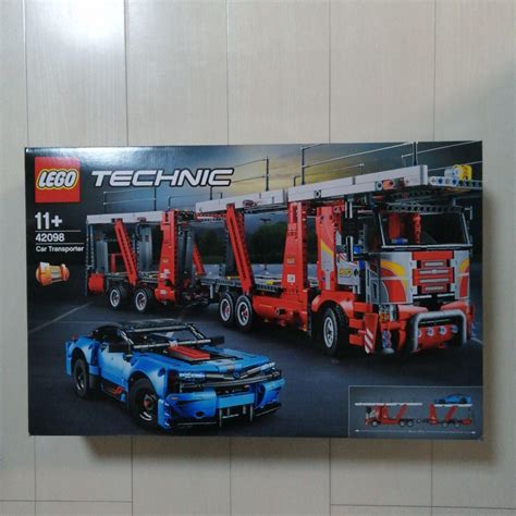 LEGO Technic Car Transporter 42098 Building set Red Transporter and ...