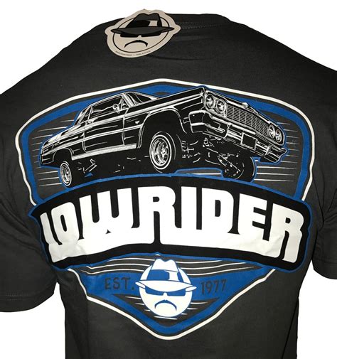 Lowrider Clothing [Lowrider Logo] T-Shirt Oldschool Chevy Kustom ...