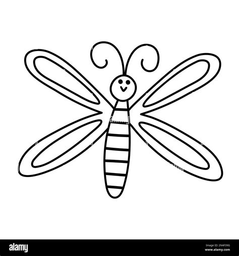 Bug Black And White Clipart