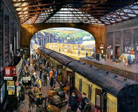 The Terminus, Penzance Station, Cornwall by Stanhope Alexander Forbes | Penzance, National ...