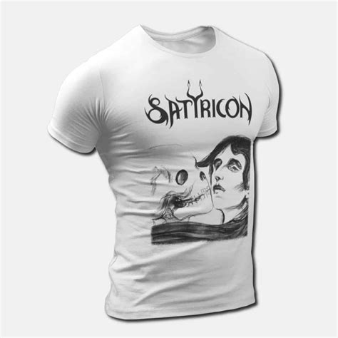 Satyricon T-Shirt, Satyricon Deep Calleth Upon Deep Tee, Black Metal ...