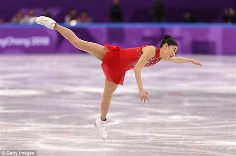 Mirai Nagasu makes history with triple axel in Olympics | Daily Mail Online