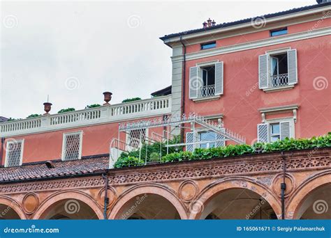 Old Residential Architecture in Bologna, Italy Stock Image - Image of city, europe: 165061671