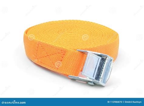 Ratchet strap isolated stock photo. Image of hold, cargo - 112986870