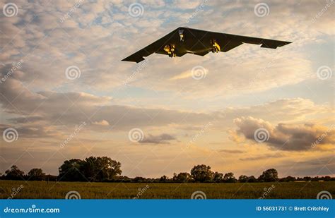 B-2 Stealth Bomber Head On Stock Photo | CartoonDealer.com #92376258