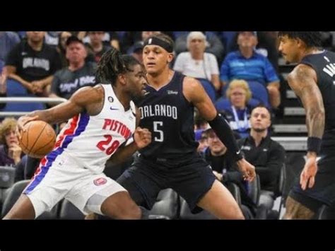 Detroit Pistons vs Orlando Magic - Full Game Highlights | February 23 ...