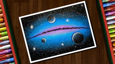 Space Galaxy Drawing Easy Will it have planets stars nebulae asteroids ...