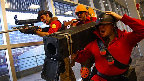 Team fortress 2 group cosplay Ohayocon 2012 by Swoz on DeviantArt