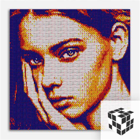 RUBIK’S CUBE PORTRAITS - Portraits & Stuff