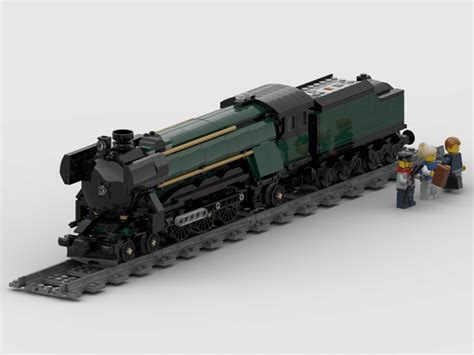 Lego® instructions 10194 Emerald Night locomotiva con tender e motore M