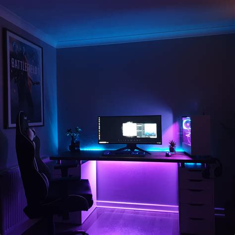 Dream gaming room, work in progress. (Updates soon...) : r/battlestations