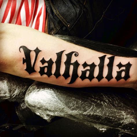 22+ Until Valhalla Tattoo - AdeelaKatelynn