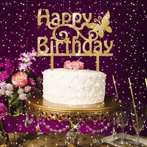 Happy Birthday Happy Birthday Cake GIF - Happy Birthday Happy Birthday Cake Birthday - Discover ...