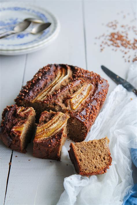 Banana bread au sarrasin {sans gluten - sans lait} - aime & mange