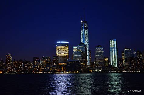 Freedom Tower at night🌃 Cityscape, New York City, New York Skyline ...