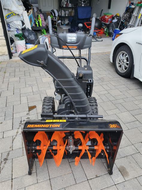 26in snow blower Remington 2 stages like new | Snowblowers | City of Toronto | Kijiji