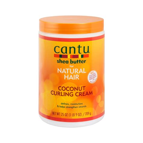 Cantu Shea Butter for Natural Hair Coconut Curling Cream, 25oz - Walmart.com - Walmart.com