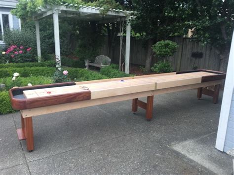 16' Cirrus Outdoor Shuffleboard Table - Shuffleboard.net