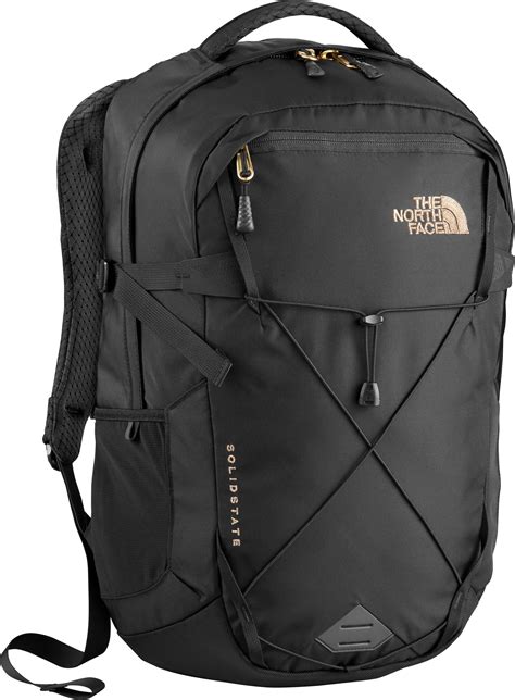 Best Buy: The North Face Solid State Laptop Backpack Black/Rose Gold NF0A3KVYTTU