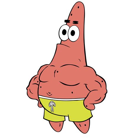 Patricio estrella en bob esponja pantalones Cuadrados 22726411 Vector en Vecteezy