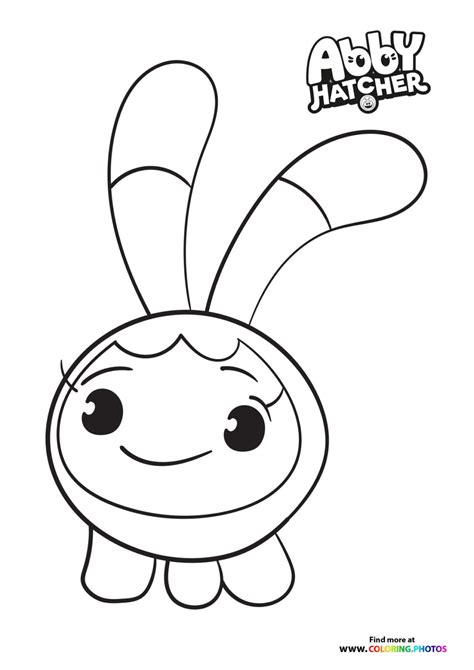 Abby Hatcher coloring pages | Free printable coloring sheets for kids