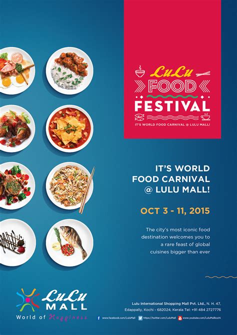 Lulu Food Festival Poster on Behance