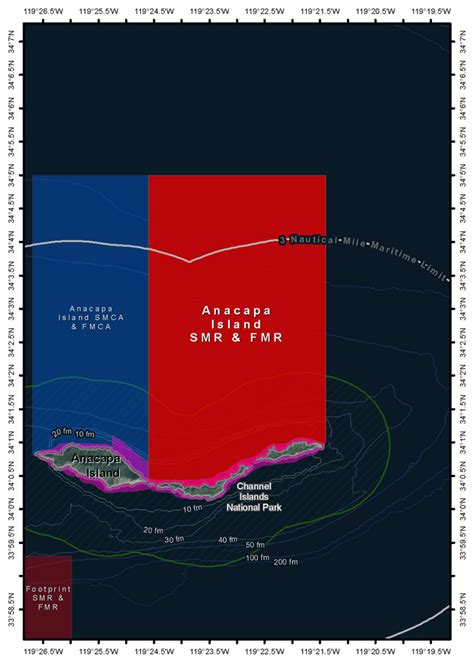 Anacapa Island State Marine Reserve / Federal Marine Reserve / State ...