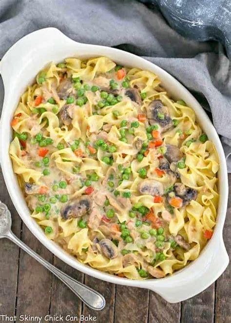 Tuna Noodle Casserole With Cream Of Mushroom Soup - Tuna Casserole From Scratch No Canned Soup ...