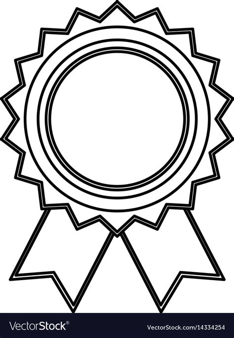 Award ribbon blank Royalty Free Vector Image - VectorStock