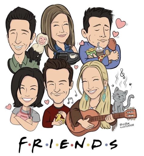 Pin by April Addington on F-R-I-E-N-D-S | Friends illustration, Friends tv, Friends episodes