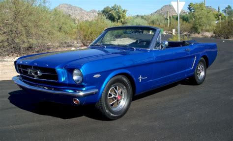 Blue 1965 Ford Mustang Convertible - MustangAttitude.com Photo Detail