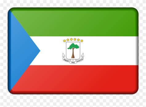 Equatorial Guinea Flag - Equatorial Guinea Coat Of Arms Clipart ...