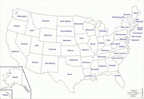 Printable USa Map – Printable Map of The United States