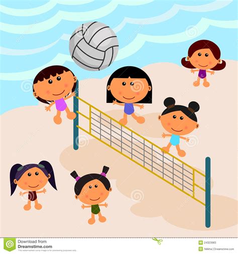 Free Cartoon Volleyball, Download Free Cartoon Volleyball png images ...